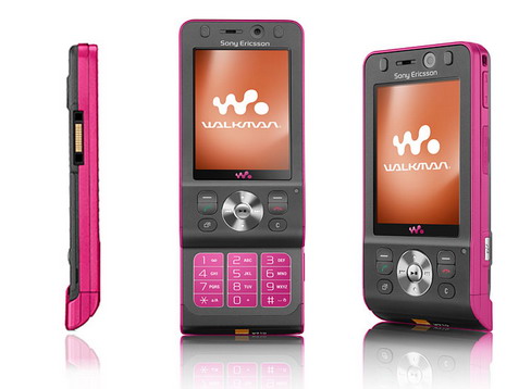Sony Ericsson w910 Rosa